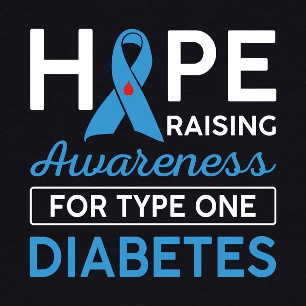 Hope Raising Awareness For Type One Diabetes TD1 by Margaretsantana